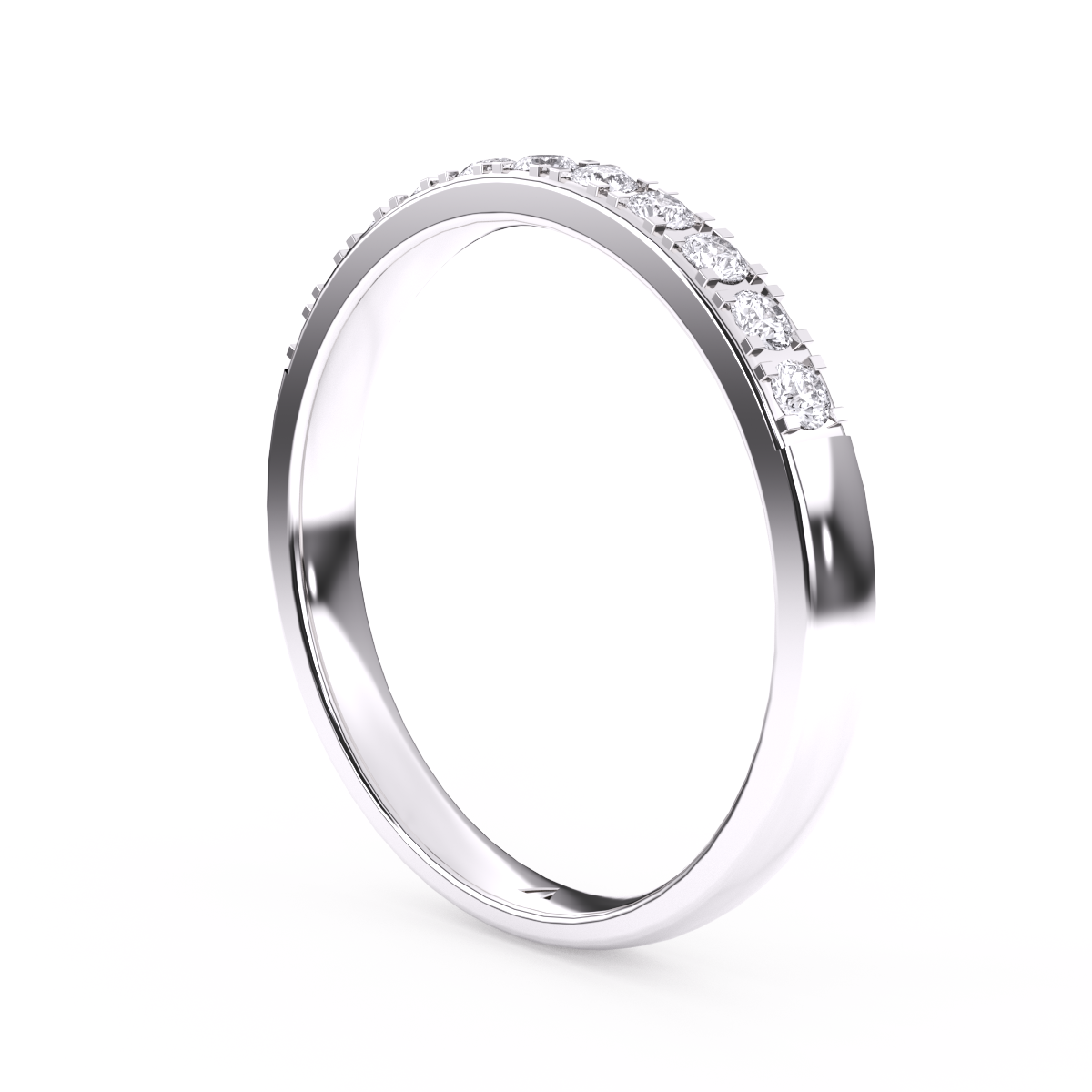 Sparking Half Eternity Matching Bridal Band
